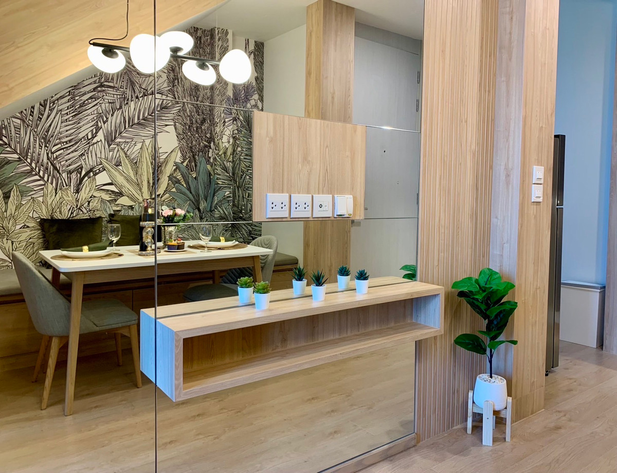 For RentCondoSukhumvit, Asoke, Thonglor : For rent: Noble Recole Sukhumvit 19 (60 sq m.), beautiful room, fully furnished.