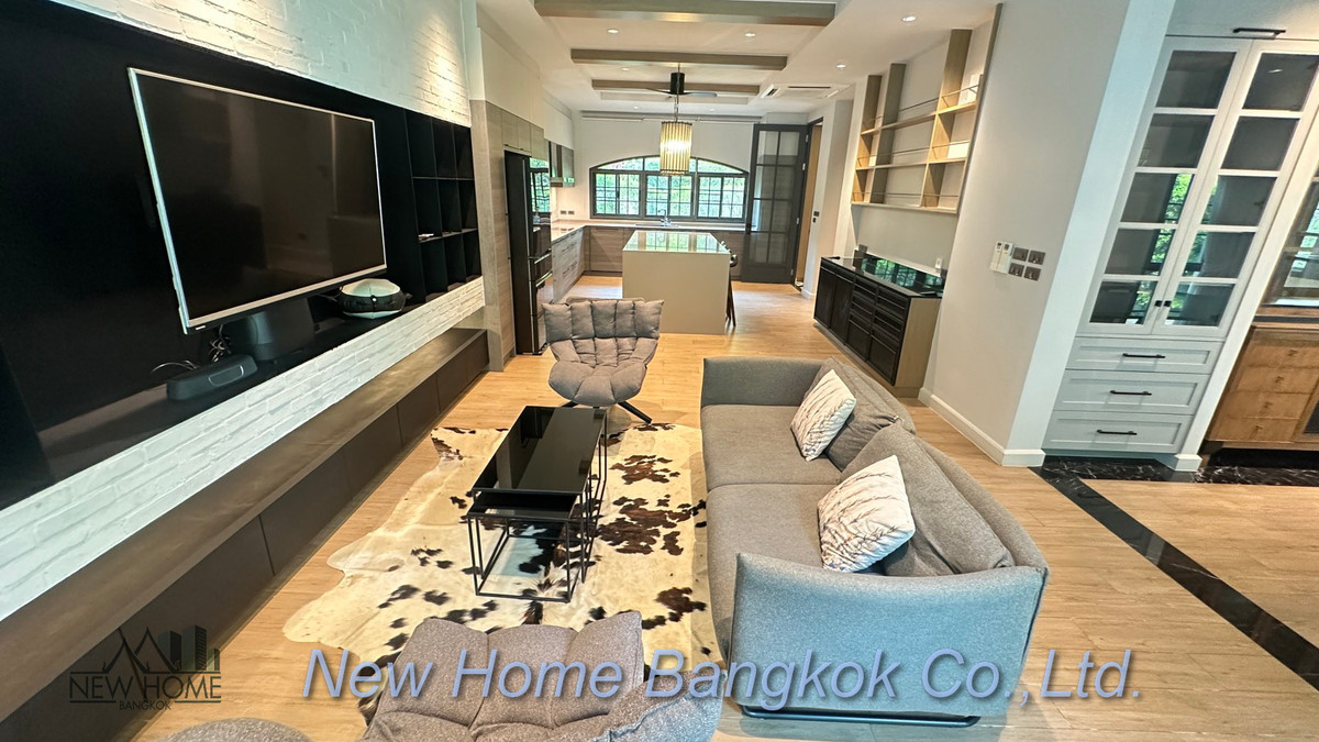For RentTownhomeSukhumvit, Asoke, Thonglor : 4-Bedroom Townhouse for Rent – Prompak Gardens, Thonglor