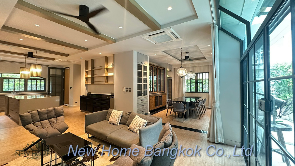 For RentTownhomeSukhumvit, Asoke, Thonglor : 4-Bedroom Townhouse for Rent – Prompak Gardens, Thonglor