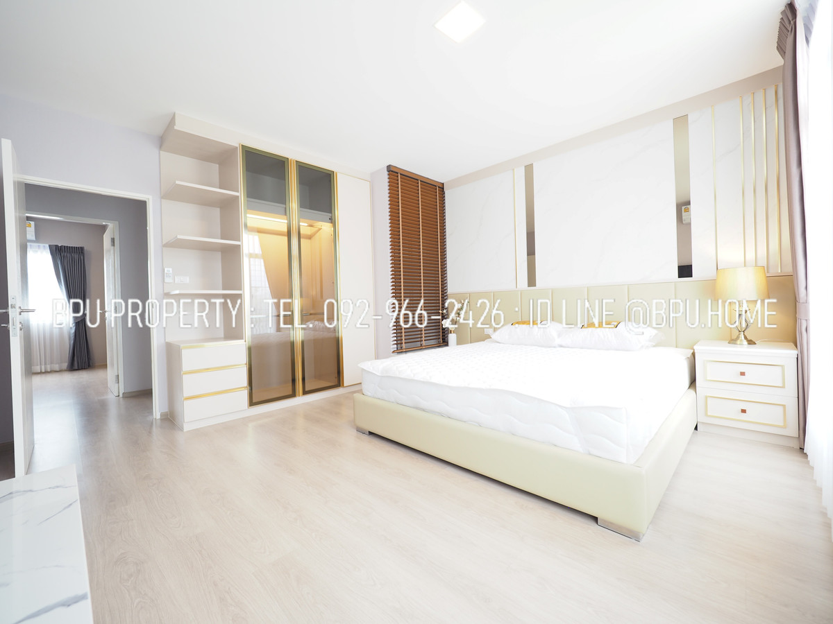 ให้เช่าทาวน์โฮมบางนา แบริ่ง ลาซาล : ** ให้เช่าบ้านทาวน์โฮมแต่งสวย 3 ห้องนอน ** อินดี้ 5 บางนา กม.7 ใกล้ เมกะ บางนา