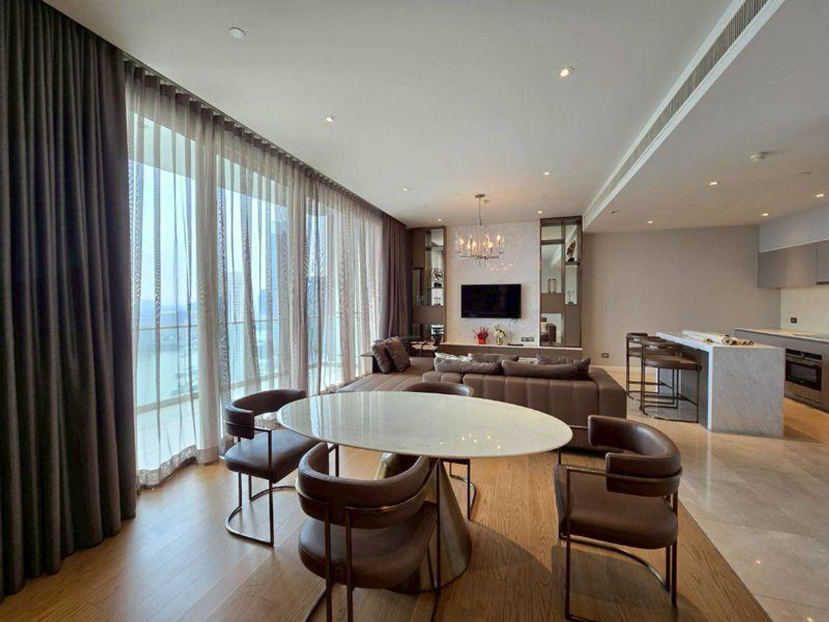 For RentCondoWongwianyai, Charoennakor : LTHC14531 – Condo for Rent | Magnolias Waterfront Residences | 127 sqm | 2 Beds 2 Bath | Near BTS Charoen Nakhon | 125K/Month | Condo for rent Magnolias Waterfront Residences