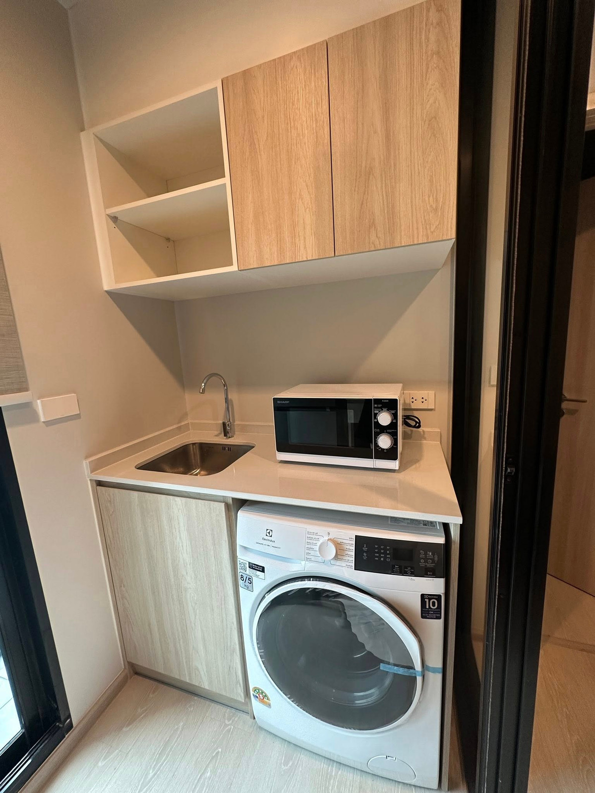 For RentCondoBangna, Bearing, Lasalle : PFD-08045 For rent, Nue Mega Plus Bangna, 1 bedroom, 26 sq m., 17th floor, next to Mega Bangna.