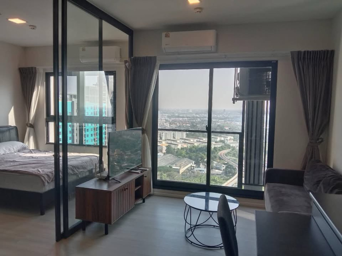 For RentCondoBang kae, Phetkasem : ✅ Brand new unit – 100% never occupied ✅ The Key Petchkasem 48 (near MRT Phetkasem 48)