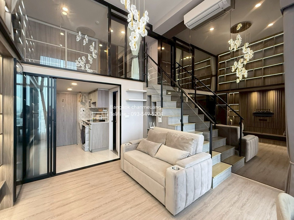 ให้เช่าคอนโดรัตนาธิเบศร์ สนามบินน้ำ พระนั่งเกล้า : FOR RENT ❗️ Ready to move ✨ ห้องใหญ่ 37ตรม. 🎉  Condo Origin plug&play nonthaburi station