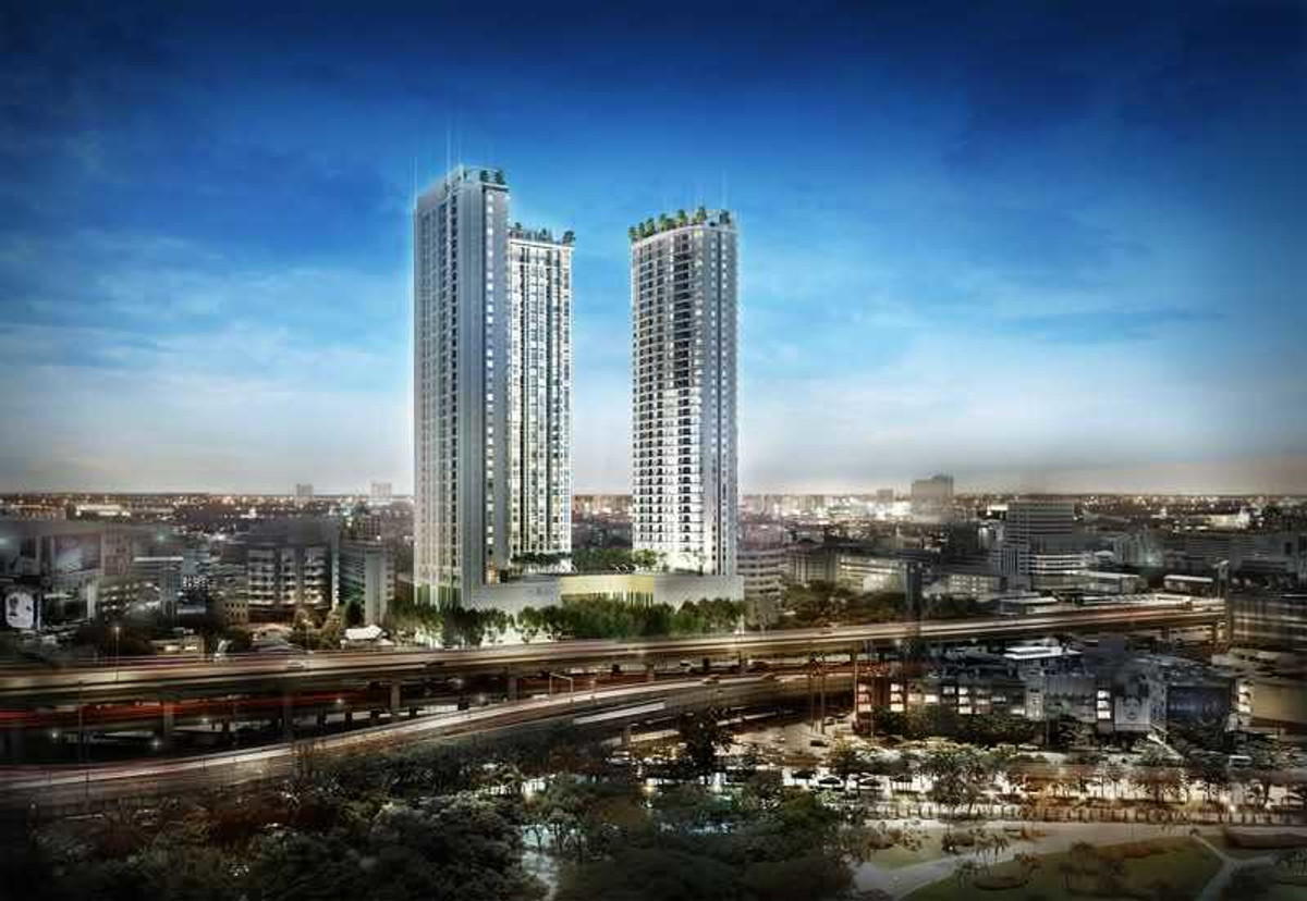 For SaleCondoLadprao, Central Ladprao : 95841 - Condo for sale The Saint Residences Pak Lat Phrao.