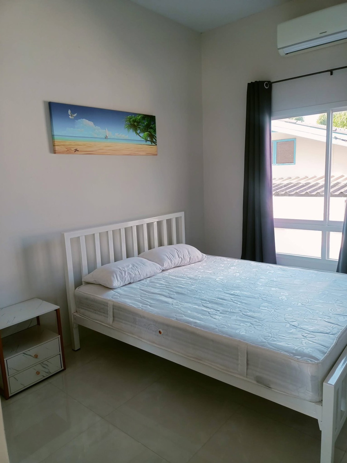 For RentHousePattaya, Bangsaen, Chonburi : Single house Sunshine Poolvilla / 3 Bedrooms (FOR RENT) AM071