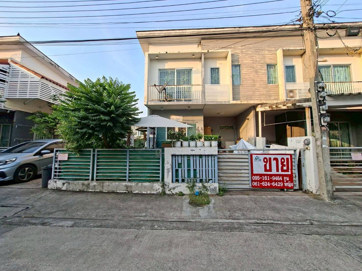 ขายทาวน์โฮมสมุทรปราการ สำโรง : ขายทาวน์เฮ้าส์ 2 ชั้น หลังมุม หมู่บ้านเดอะคอนเนค สุวรรณภูมิ 12a ซอยกิ่งแก้ว 37 (N.1999)