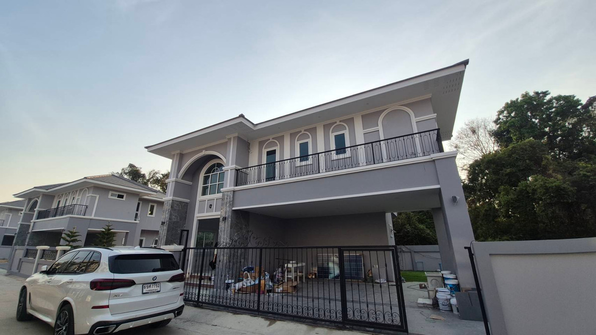 For SaleHousePattaya, Bangsaen, Chonburi : 🔥 Luxury 2-Storey House for Sale – Nong Ket 14 | 4 Bed 4 Bath | 93 Sq.wah | Near Regent School | 9 MB 🔥