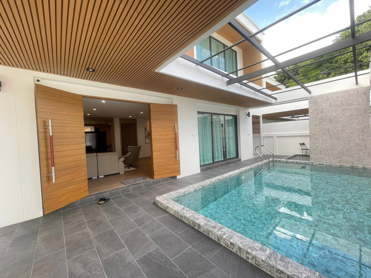 For SaleHousePattaya, Bangsaen, Chonburi : Single house with land Pool Villa Chaiyaphruek / 4 Bedrooms (FOR SALE) AM074