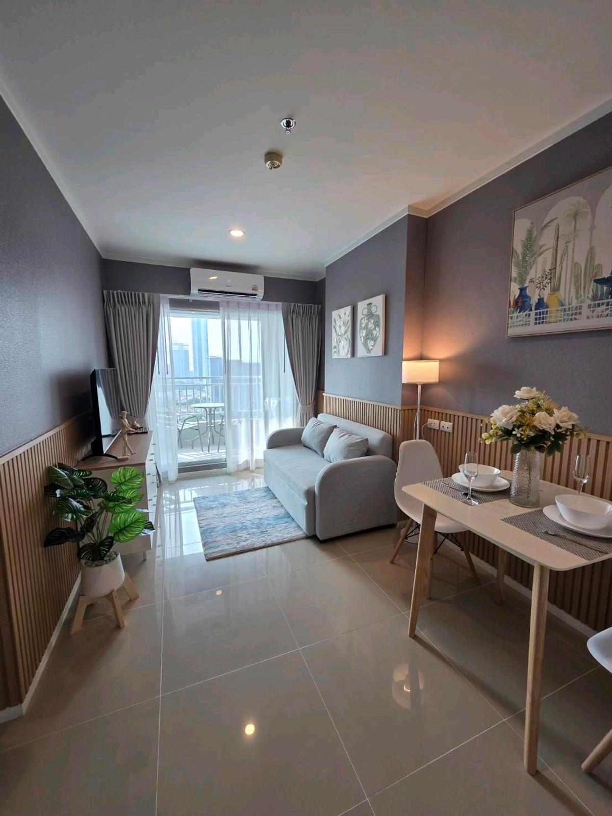 For SaleCondoPattaya, Bangsaen, Chonburi : 🔉2.49 million baht, beachfront condo for sale, 1 bedroom, 1 bathroom #LPNpattaya