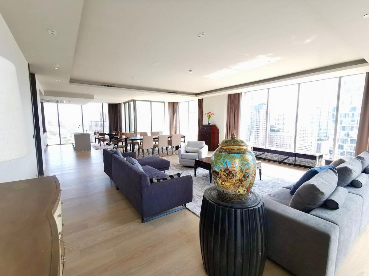 For SaleCondoWitthayu, Chidlom, Langsuan, Ploenchit : Tonson One Residence Penthouse: 3bed 3bath + maid 254.12sqm 158,000,000 Am: 0656199198