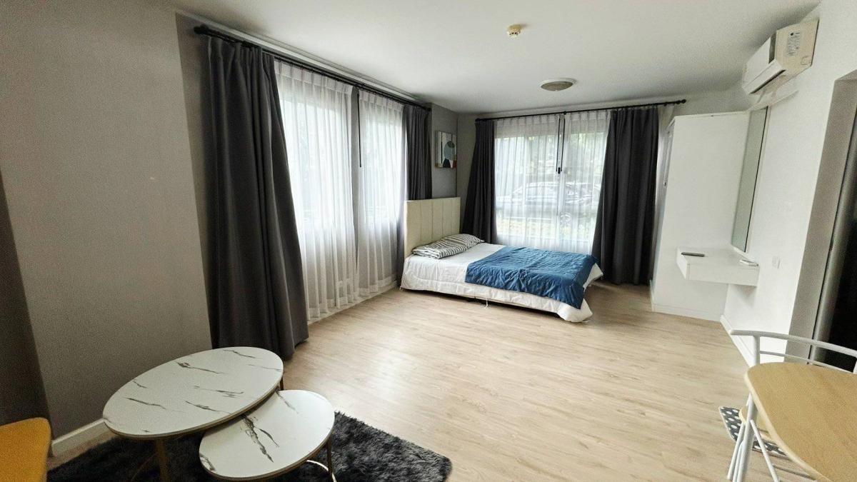 For SaleCondoPathum Thani,Rangsit, Thammasat : 🔥Urgent Sale🔥 Great Condo Campus - Rangsit Phase 2, Corner Unit, 1 Bedroom, 1 Bathroom, Garden View, Next to Swimming Pool ❗