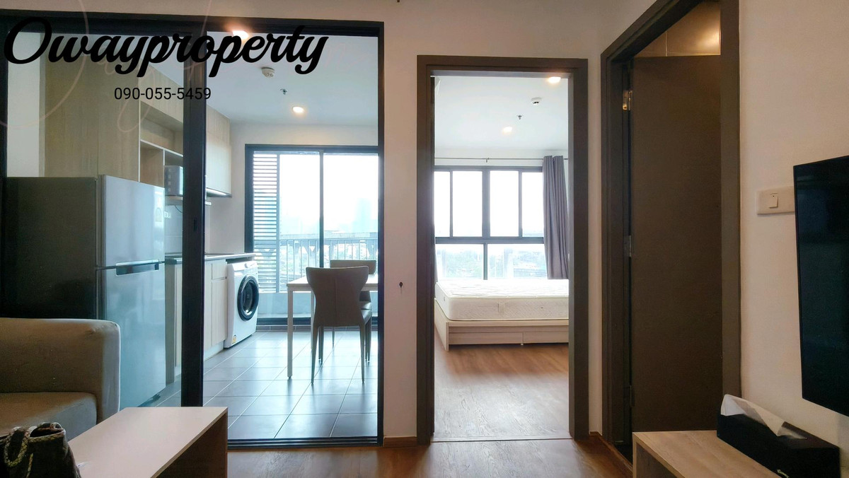 ให้เช่าคอนโดบางนา แบริ่ง ลาซาล : Ideo O2 พร้อมเข้าอยู่ 1 Br.