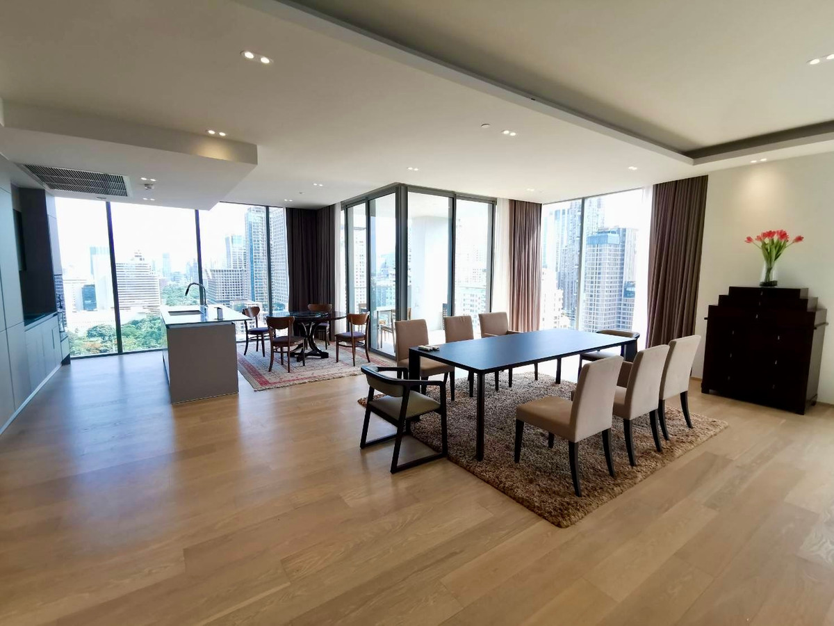 For SaleCondoWitthayu, Chidlom, Langsuan, Ploenchit : Tonson One Residence Penthouse: 3bed 3bath + maid 254.12sqm 158,000,000 Am: 0656199198