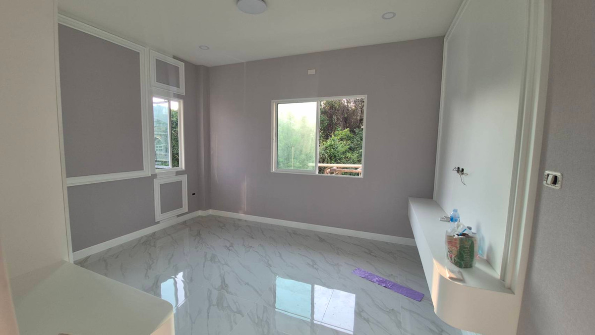 For SaleHousePattaya, Bangsaen, Chonburi : 🔥 Luxury 2-Storey House for Sale – Nong Ket 14 | 4 Bed 4 Bath | 93 Sq.wah | Near Regent School | 9 MB 🔥