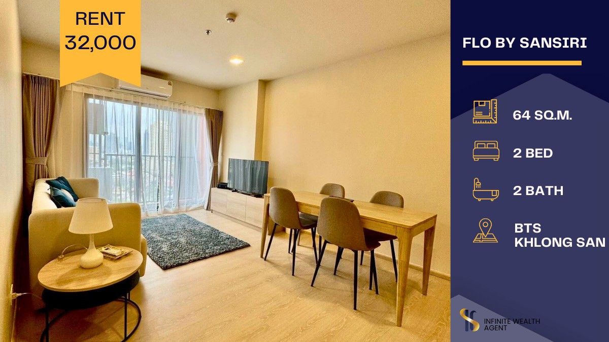 For RentCondoWongwianyai, Charoennakor : Brand-new condo ready to move in — enjoy your morning coffee with a stunning view of the Chao Phraya River, featuring exclusive Double Rooftop Facilities. Only 3 minutes* to ICONSIAM and 350 m* to the Gold Line BTS 📍🚆