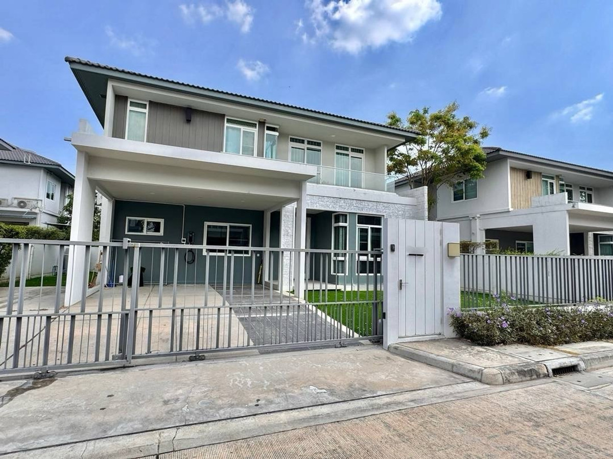 ให้เช่าบ้านลาดกระบัง สุวรรณภูมิ : 💥ForRent💥4Bed + 1Maid • Mantana Bangna-Wongwaen 🏡 Near Mega Bangna ‼️ Fully Furnished ‼️