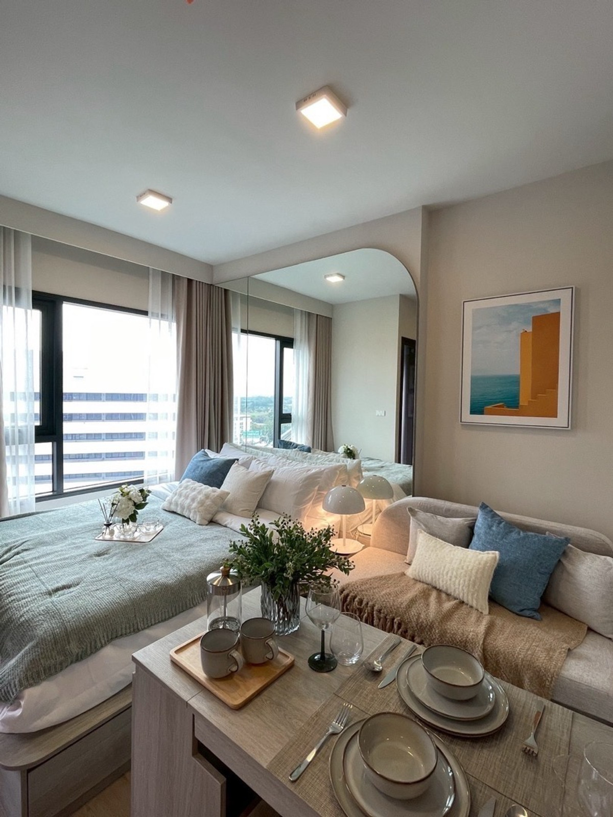 ให้เช่าคอนโดเกษตรศาสตร์ รัชโยธิน : ให้เช่า Cobe Kaset-Sripatum ☎️ 0912322009