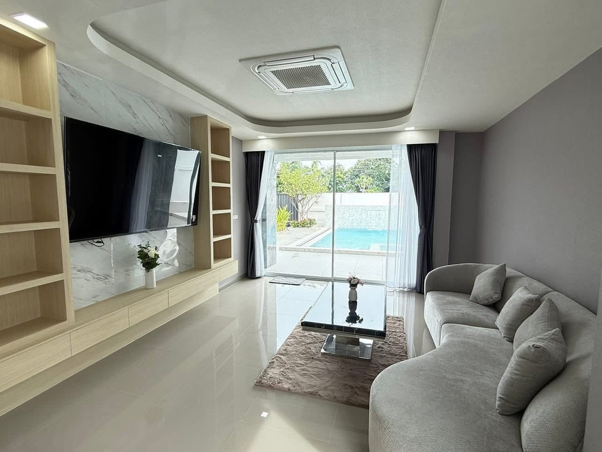 For SaleHousePattaya, Bangsaen, Chonburi : 🌴 5 Bedroom Pool Villa Near Jomtien Beach Only 3 Km. | 102 Sq.Wah | 10.9 MB