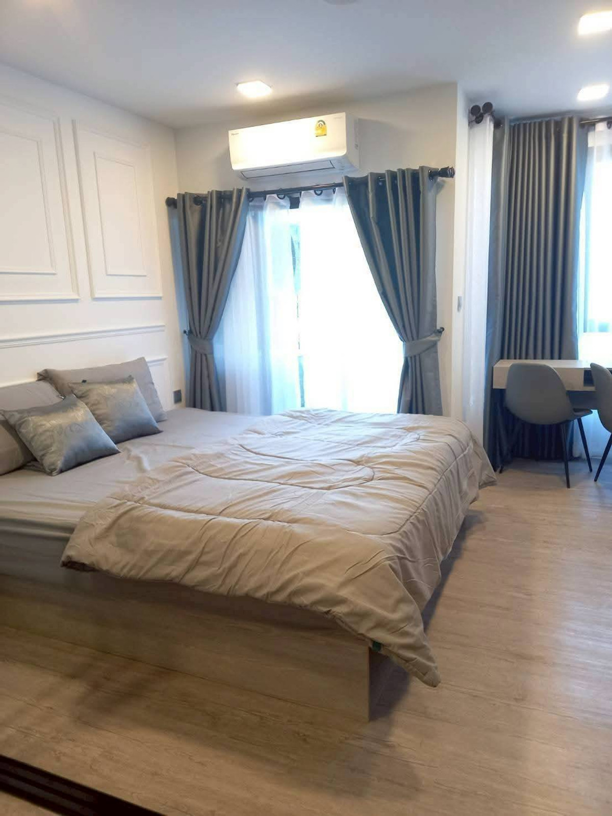 For RentCondoPathum Thani,Rangsit, Thammasat : 🏡 For rent Kave AVA 12,500฿💖 ✨ Building B, 3rd floor, large room, beautiful pool view ✅️ Ready to move in