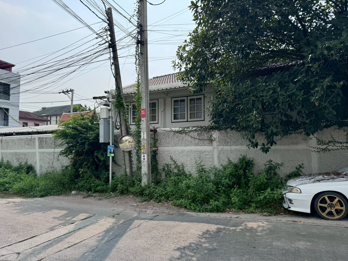 For SaleHouseChaengwatana, Muangthong : 2-storey detached house for sale, corner plot 148 sq m, in the heart of Ngamwongwan 47, intersection 1-3, location at the beginning of the alley, parking for 10+ cars, suitable for both living and office use.