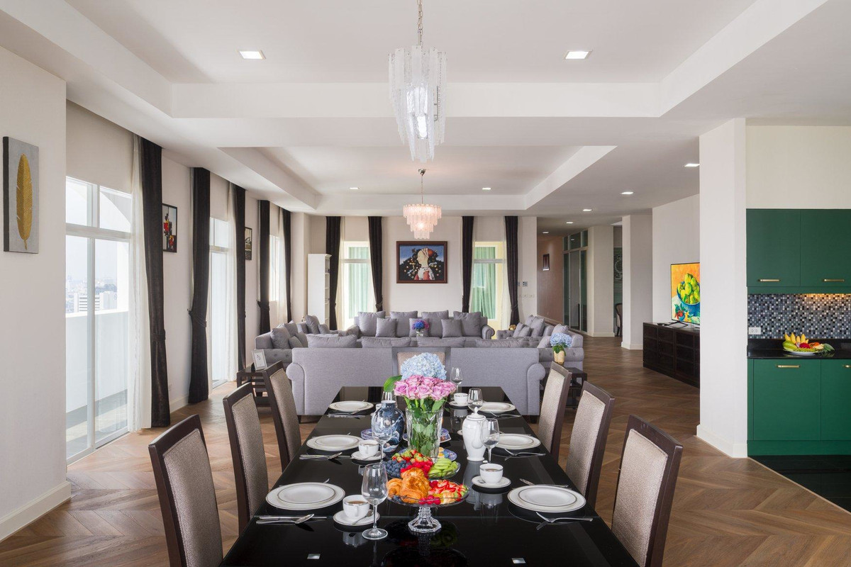 ให้เช่าคอนโดสุขุมวิท อโศก ทองหล่อ : LTH14553 – Condo for Rent | Grand Mercure Bangkok Asoke Residence | 440 sqm | 4 Beds 3 Baths | Penthouse | Near BTS Asoke | 250K/Month | เพนท์เฮ้าส์ให้เช่า แกรนด์ เมอร์เคียว กรุงเทพ อโศก เรสซิเดนซ์