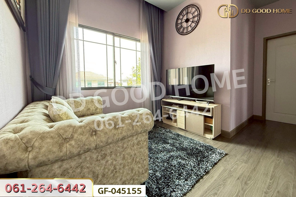 For SaleHousePathum Thani,Rangsit, Thammasat : GF-045155 Single House for Sale, Bangkok Boulevard Rangsit, Pathum Thani, near Market Village Rangsit