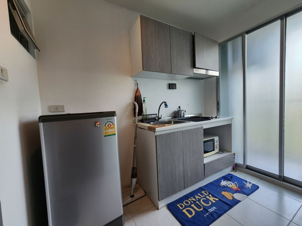 For RentCondoEakachai, Bang Bon : Condo for rent, Present Ekkachai, large room, size 28 sq m., fully furnished, near Thonburi Provincial Court and BTS Wutthakat.