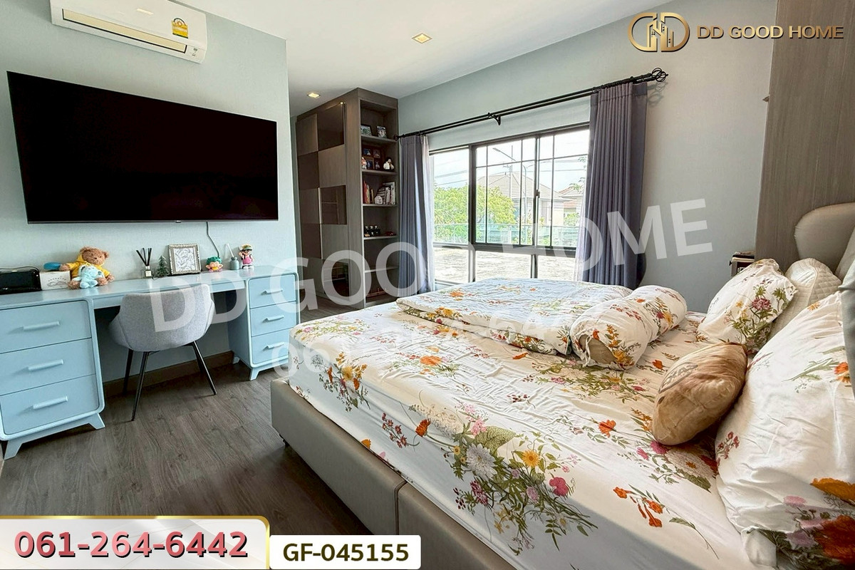 For SaleHousePathum Thani,Rangsit, Thammasat : GF-045155 Single House for Sale, Bangkok Boulevard Rangsit, Pathum Thani, near Market Village Rangsit