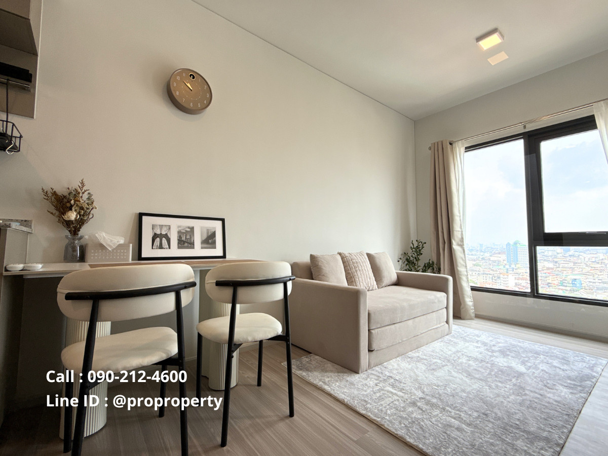 For RentCondoWongwianyai, Charoennakor : Condo for rent, Quintara My'Den Pho Nimit, a brand new condo next to the BTS.