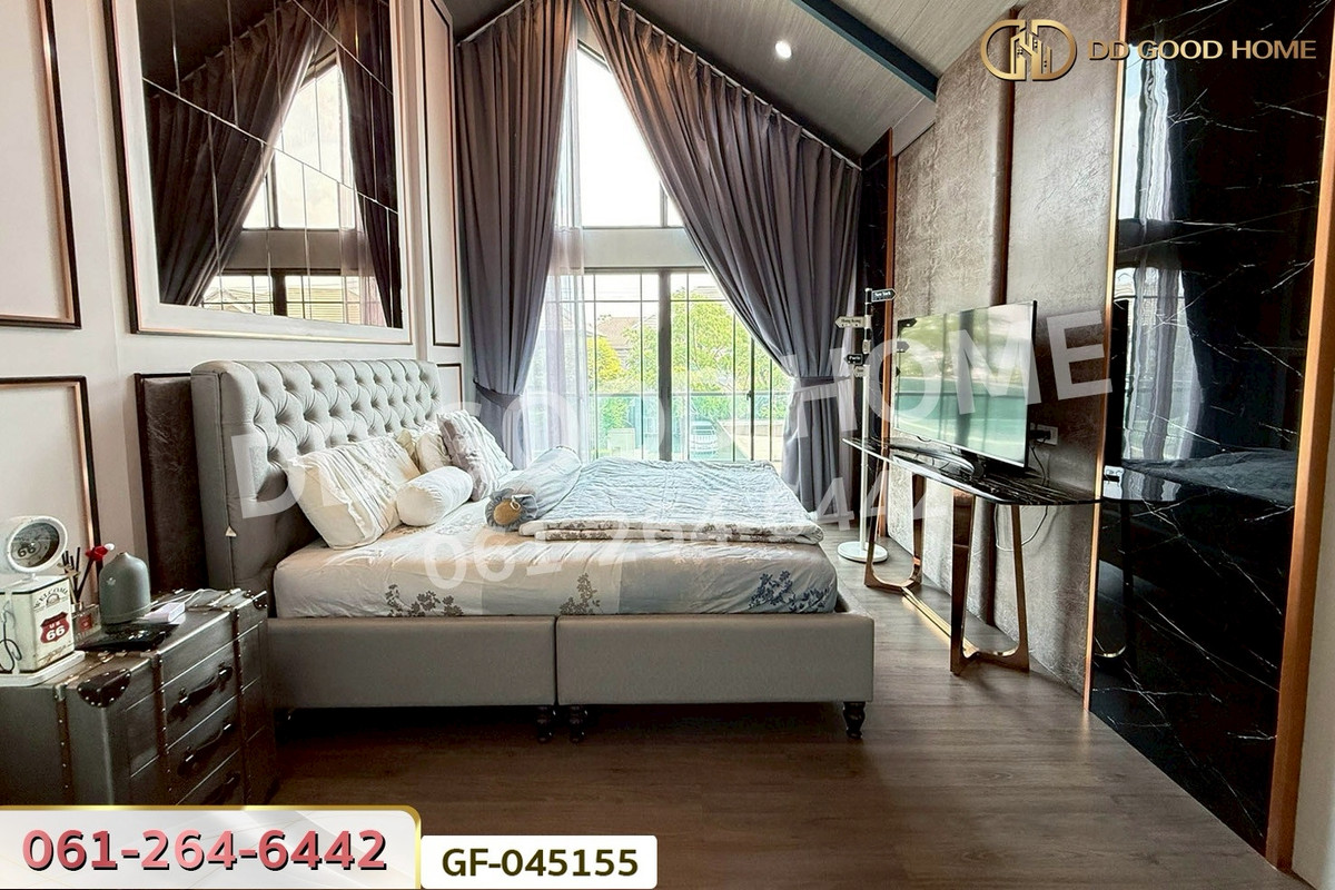 For SaleHousePathum Thani,Rangsit, Thammasat : GF-045155 Single House for Sale, Bangkok Boulevard Rangsit, Pathum Thani, near Market Village Rangsit