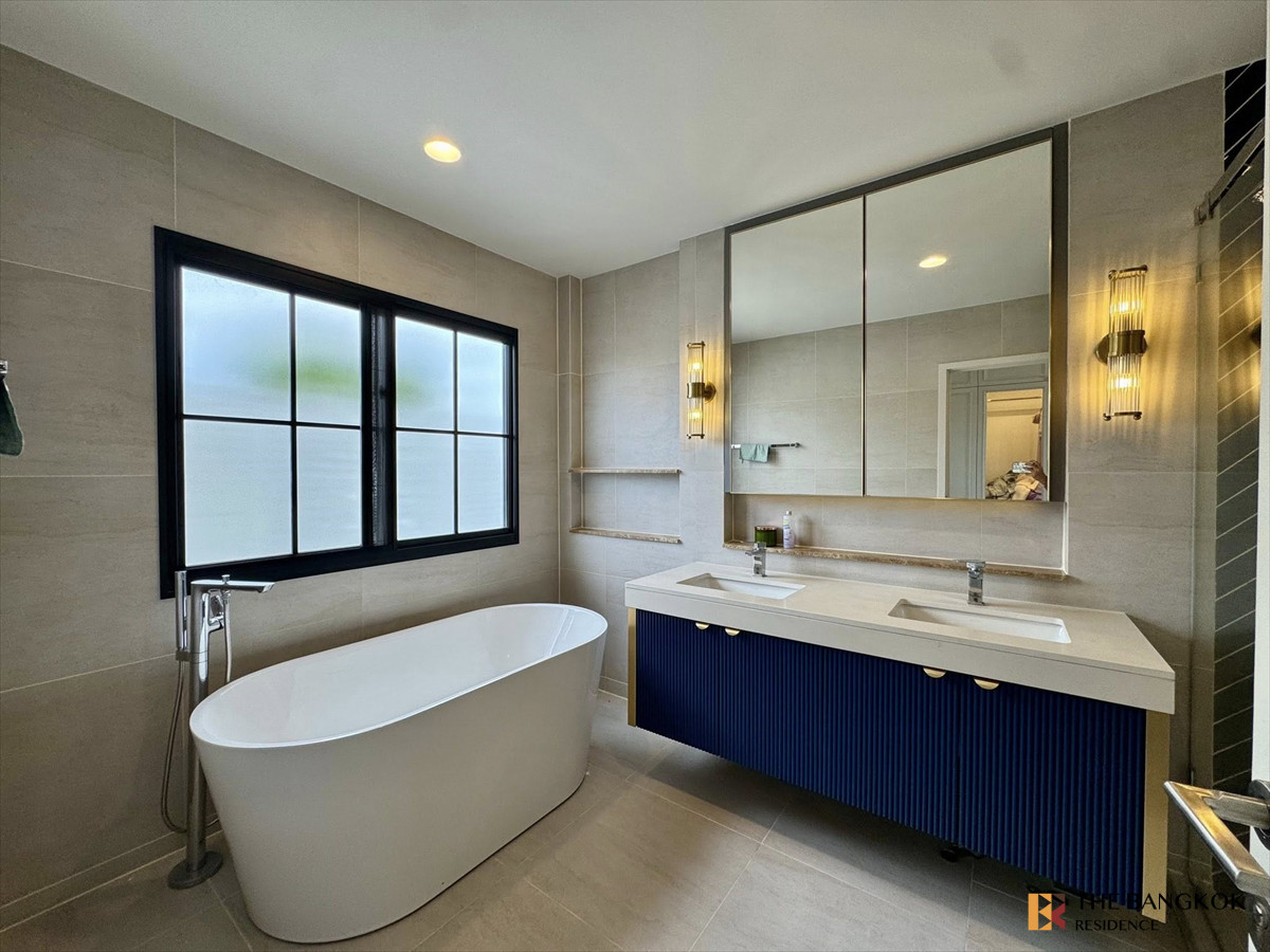 ให้เช่าบ้านลาดกระบัง สุวรรณภูมิ :  Setthasiri Bangna – Suvarnabhumi 🏡 บ้านใหม่กริ๊บ เฟอร์ครบ! แปลงมุมส่วนตัว ใกล้สระว่ายน้ำ 