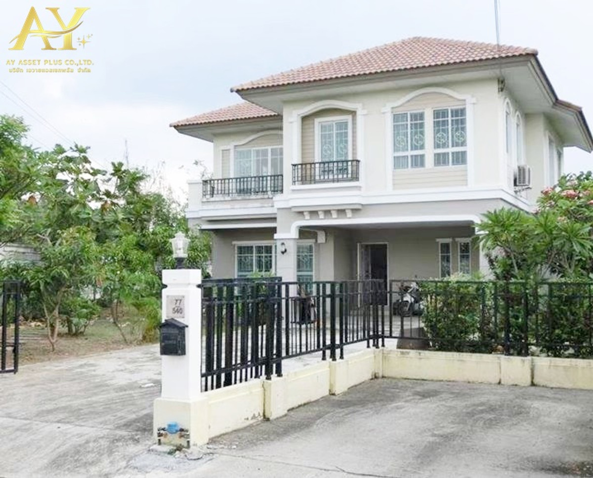 For SaleHouseNawamin, Ramindra : 🏡Corner detached house for sale, 119 sq m., Passorn 19 Village, Chatuchot, very good location, convenient travel, close to the expressway, beautifully decorated, ready to move in, price only 8.5 million.
