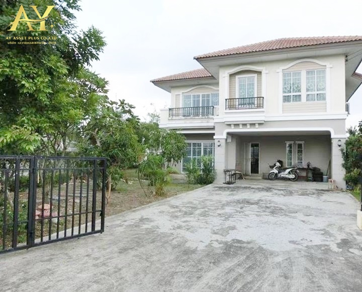 For SaleHouseNawamin, Ramindra : 🏡Corner detached house for sale, 119 sq m., Passorn 19 Village, Chatuchot, very good location, convenient travel, close to the expressway, beautifully decorated, ready to move in, price only 8.5 million.