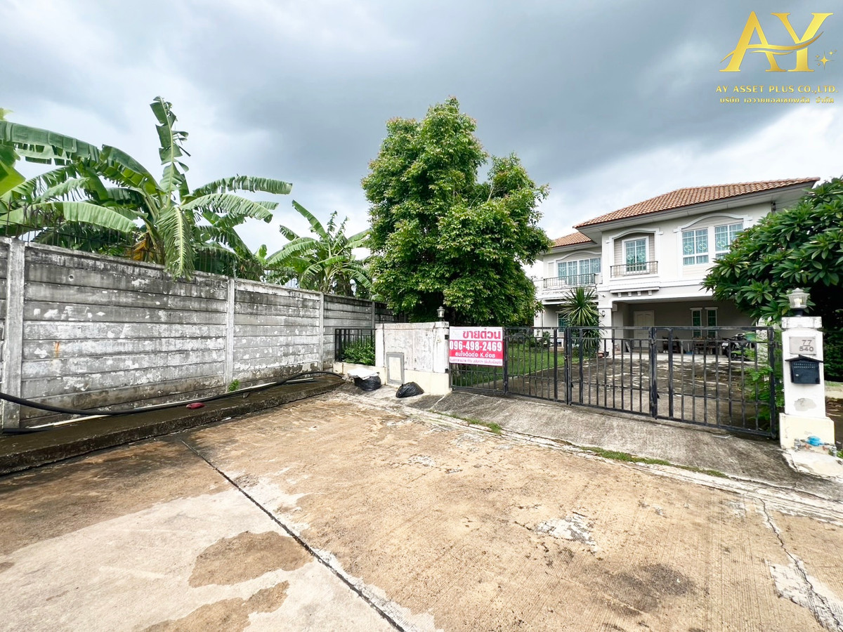 For SaleHouseNawamin, Ramindra : 🏡Corner detached house for sale, 119 sq m., Passorn 19 Village, Chatuchot, very good location, convenient travel, close to the expressway, beautifully decorated, ready to move in, price only 8.5 million.