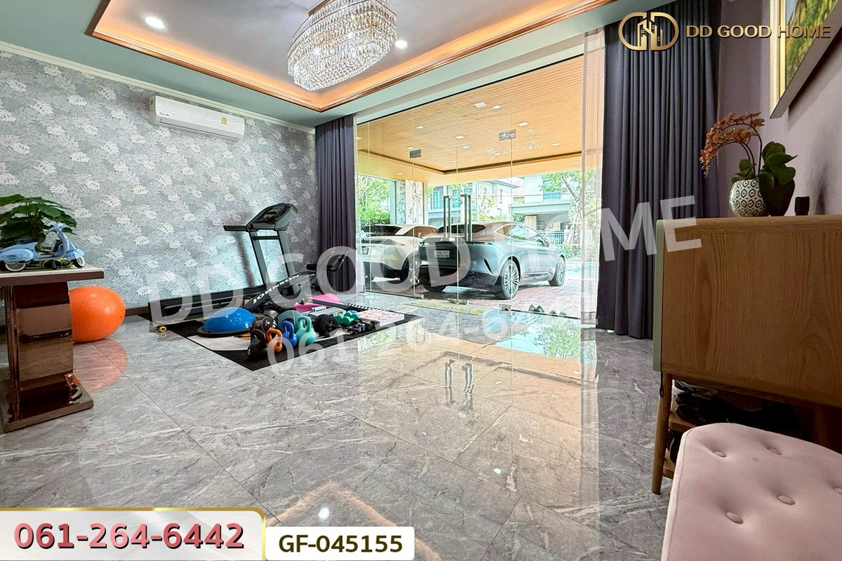 For SaleHousePathum Thani,Rangsit, Thammasat : GF-045155 Single House for Sale, Bangkok Boulevard Rangsit, Pathum Thani, near Market Village Rangsit