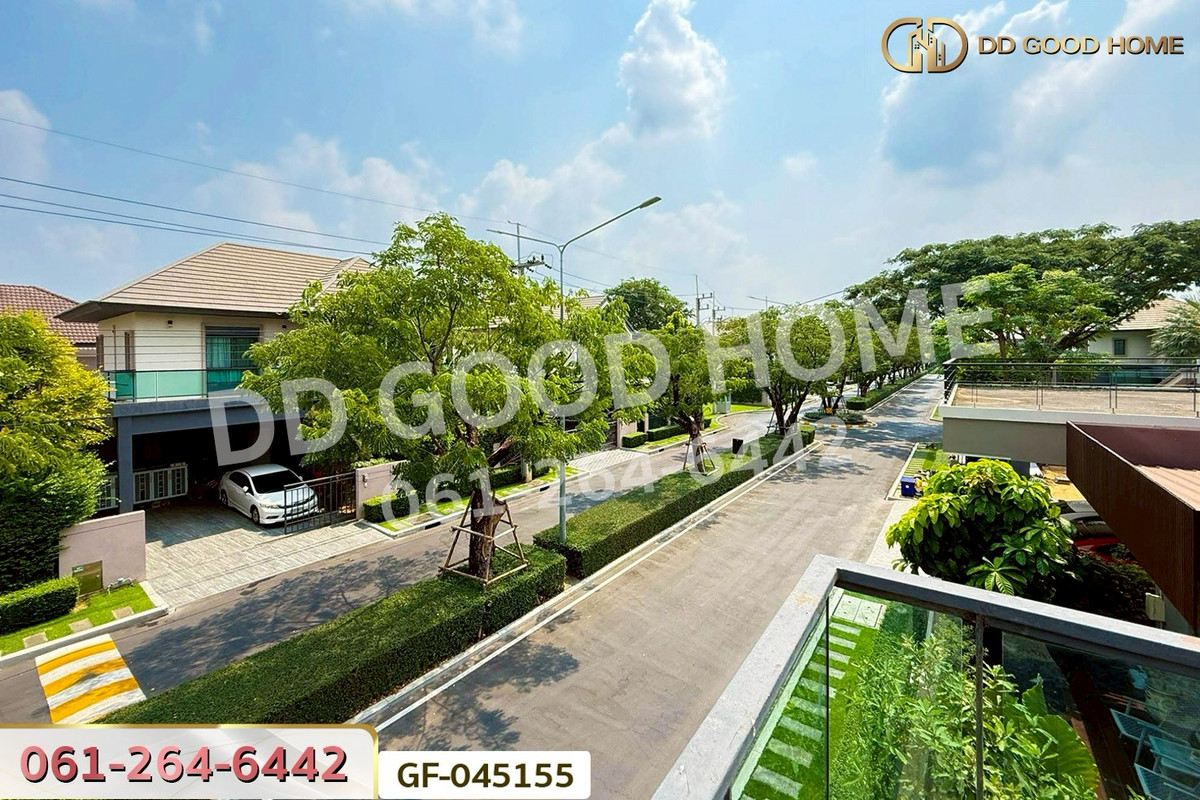 For SaleHousePathum Thani,Rangsit, Thammasat : GF-045155 Single House for Sale, Bangkok Boulevard Rangsit, Pathum Thani, near Market Village Rangsit