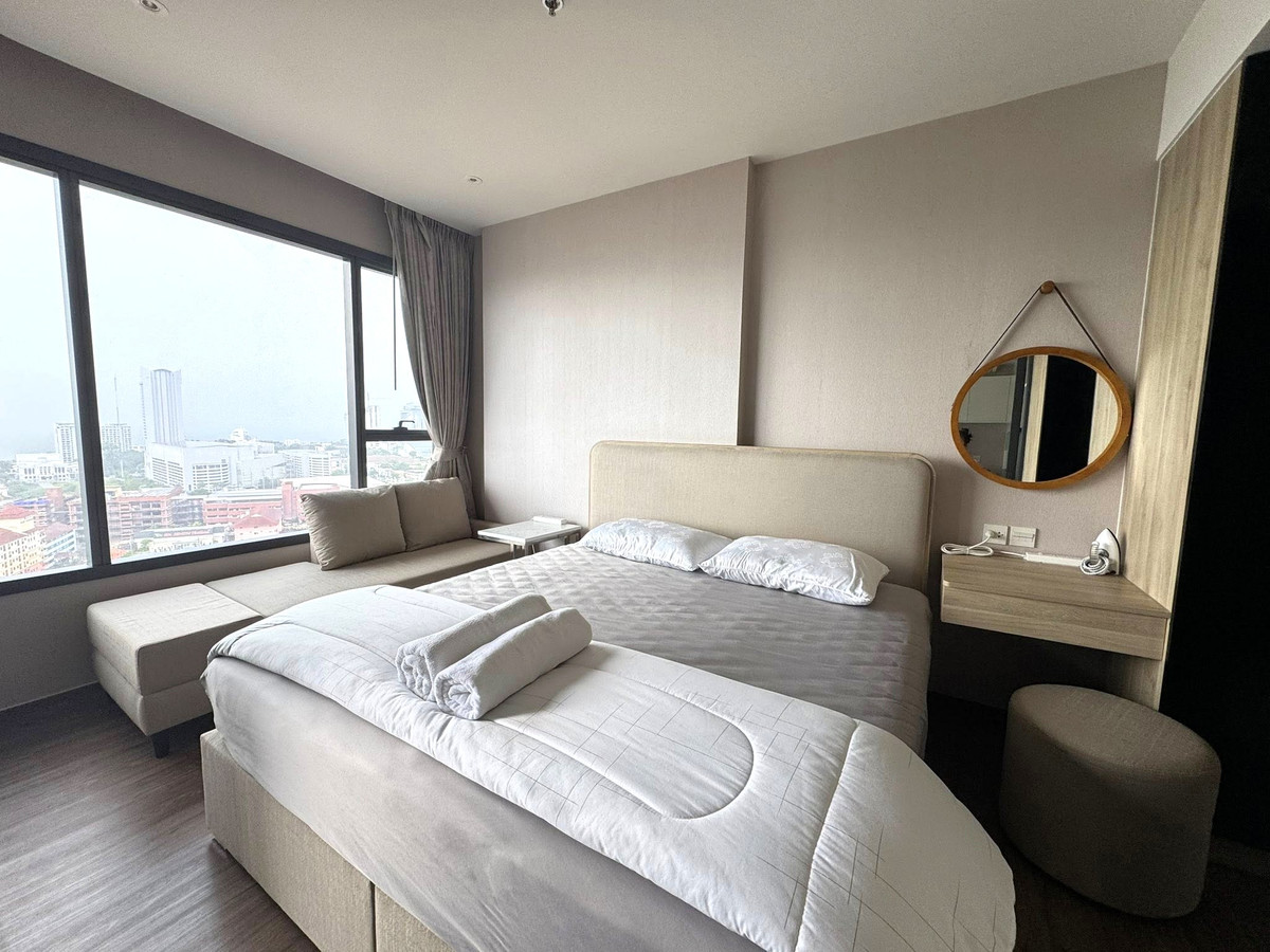 ให้เช่าคอนโดพัทยา บางแสน ชลบุรี สัตหีบ : Mixed-Use แห่งแรกในพัทยา วิวทะเล ใจกลางพัทยาเหนือ 🌊 ONCE PATTAYA / 1 Bedroom (FOR RENT), วันซ์ พัทยา / 1 ห้องนอน (เช่า) BEWN101