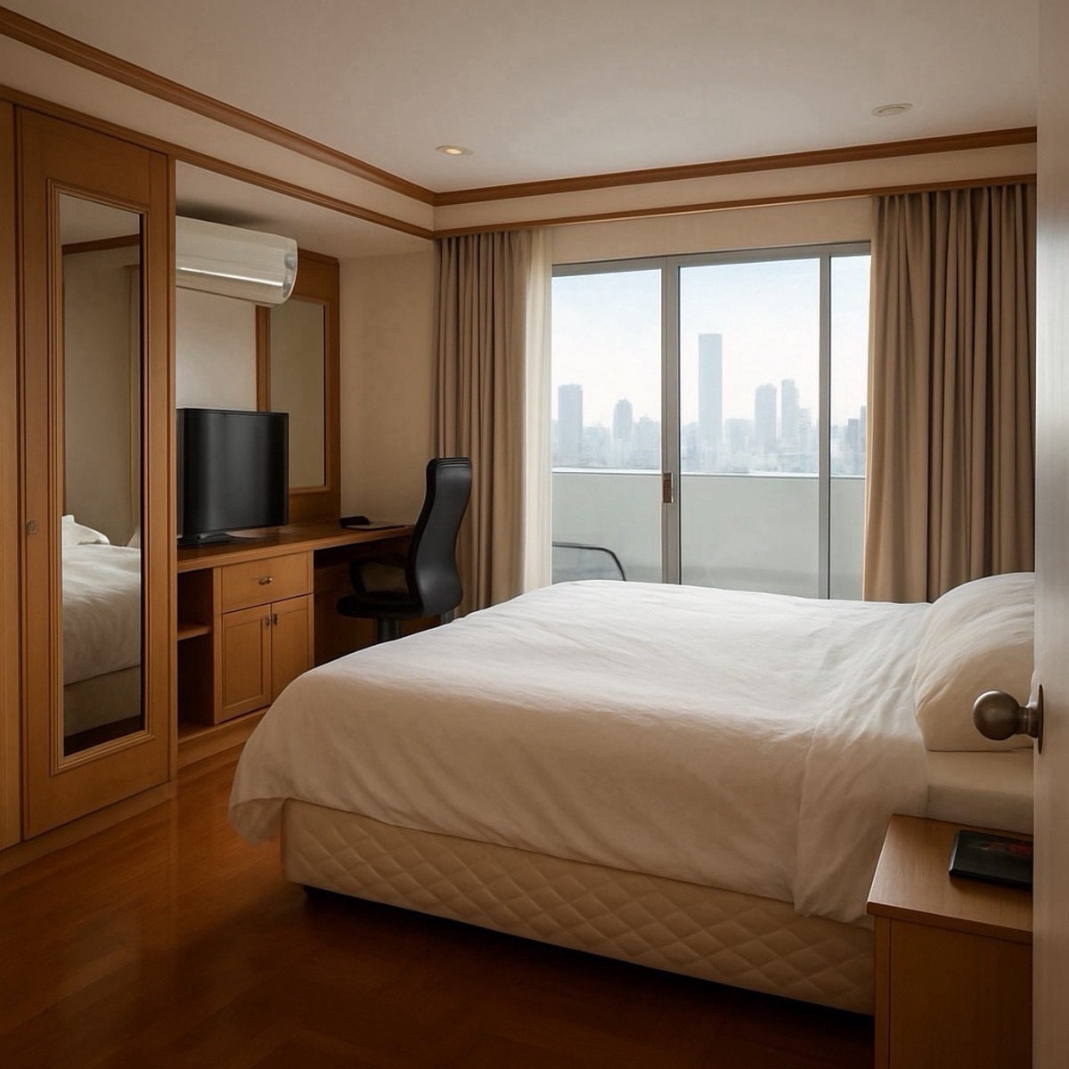 For RentCondoWitthayu, Chidlom, Langsuan, Ploenchit : Spacious 3-Bedroom Condo at Wittayu Complex in Ratchathewi — Prime Location Near BTS Ploenchit

