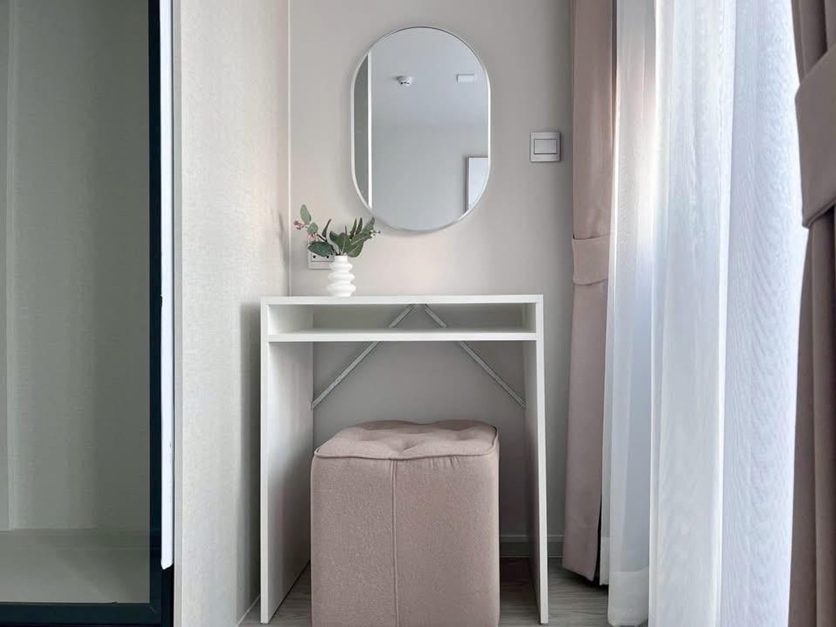 For RentCondoOnnut, Udomsuk : ✅ 100% Brand New | Beautifully Decorated Unit Condo for Rent at Atmoz Oasis Onnut 🚆 Near MRT Srinuch (Sri Nut Station)