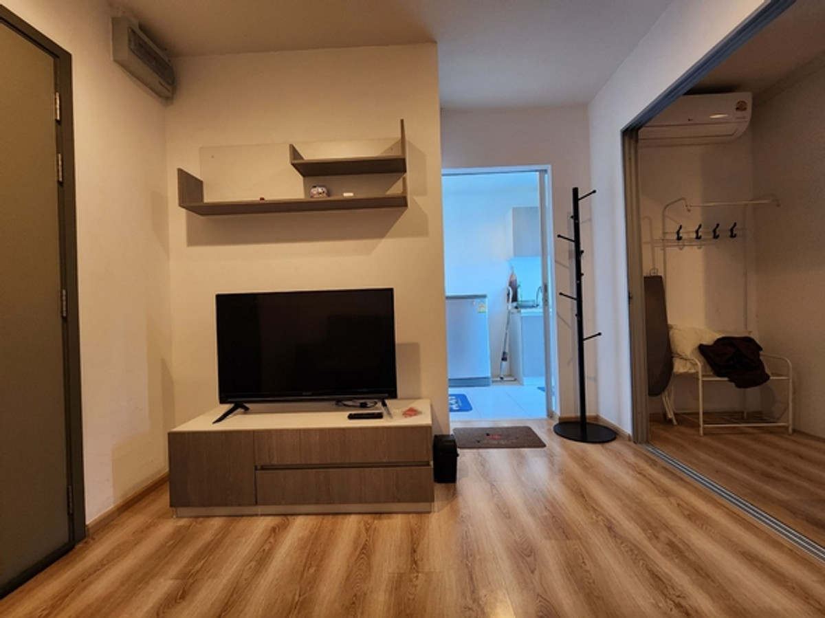 For RentCondoEakachai, Bang Bon : Condo for rent, Present Ekkachai, large room, size 28 sq m., fully furnished, near Thonburi Provincial Court and BTS Wutthakat.