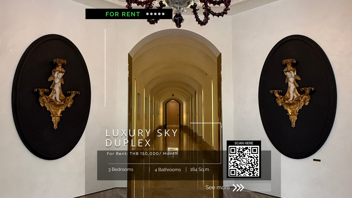 For RentCondoSukhumvit, Asoke, Thonglor : The Hidden Gem: Ultra-Luxury "Sky Duplex"