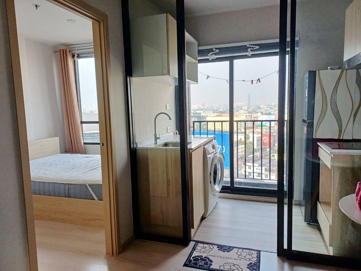 ให้เช่าคอนโดแจ้งวัฒนะ เมืองทอง : ให้เช่า NUE Noble Ngamwongwan นิว โนเบิล งามวงศ์วาน มีเครื่องซักผ้า ห้องนอนติดม่านให้แล้ว	 