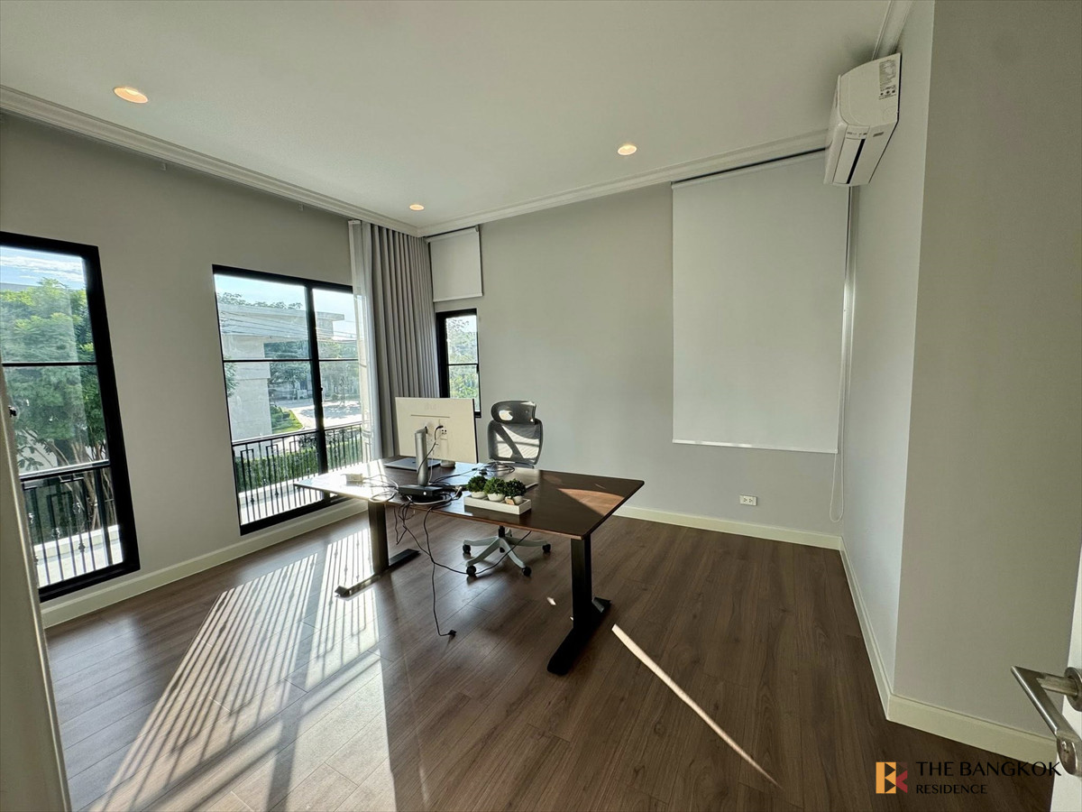 ให้เช่าบ้านลาดกระบัง สุวรรณภูมิ :  Setthasiri Bangna – Suvarnabhumi 🏡 บ้านใหม่กริ๊บ เฟอร์ครบ! แปลงมุมส่วนตัว ใกล้สระว่ายน้ำ 