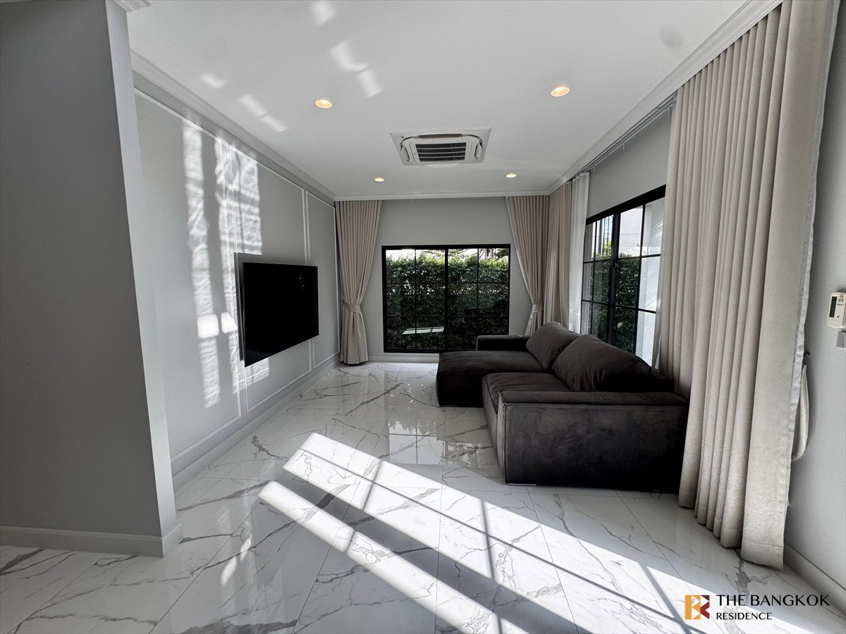 ให้เช่าบ้านลาดกระบัง สุวรรณภูมิ :  Setthasiri Bangna – Suvarnabhumi 🏡 บ้านใหม่กริ๊บ เฟอร์ครบ! แปลงมุมส่วนตัว ใกล้สระว่ายน้ำ 