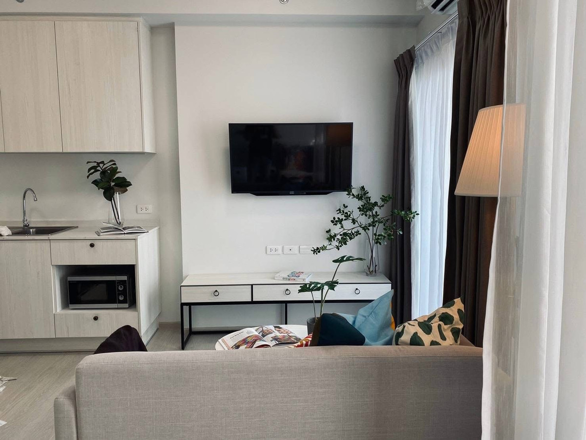 ให้เช่าคอนโดบางซื่อ วงศ์สว่าง เตาปูน : ให้เช่าห้องสวย เฟอร์ครบ มีเครื่องซักผ้า Chapter one shine Bangpo