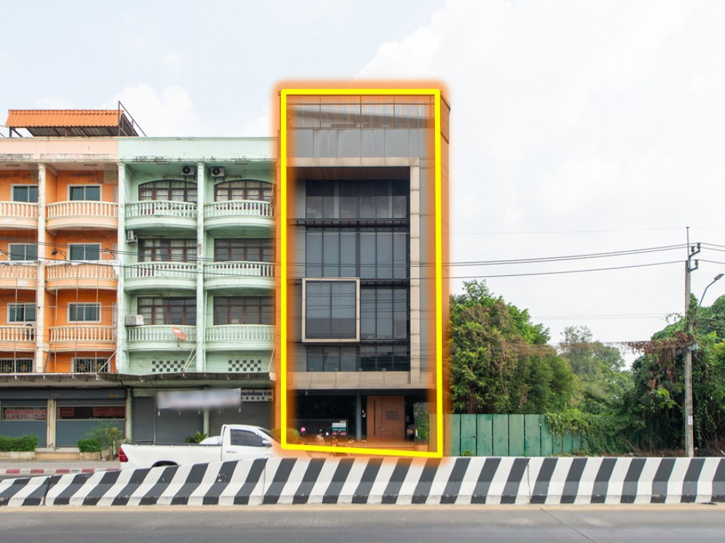 ให้เช่าสำนักงานเกษตรศาสตร์ รัชโยธิน : ขายโฮมออฟฟิศ 1 คูหามุม 6 ชั้น ติดถนนใหญ่สุขาภิบาล 5 แต่งสวยมาก เหมาะทำธุรกิจ ออฟฟิศ  54 วา