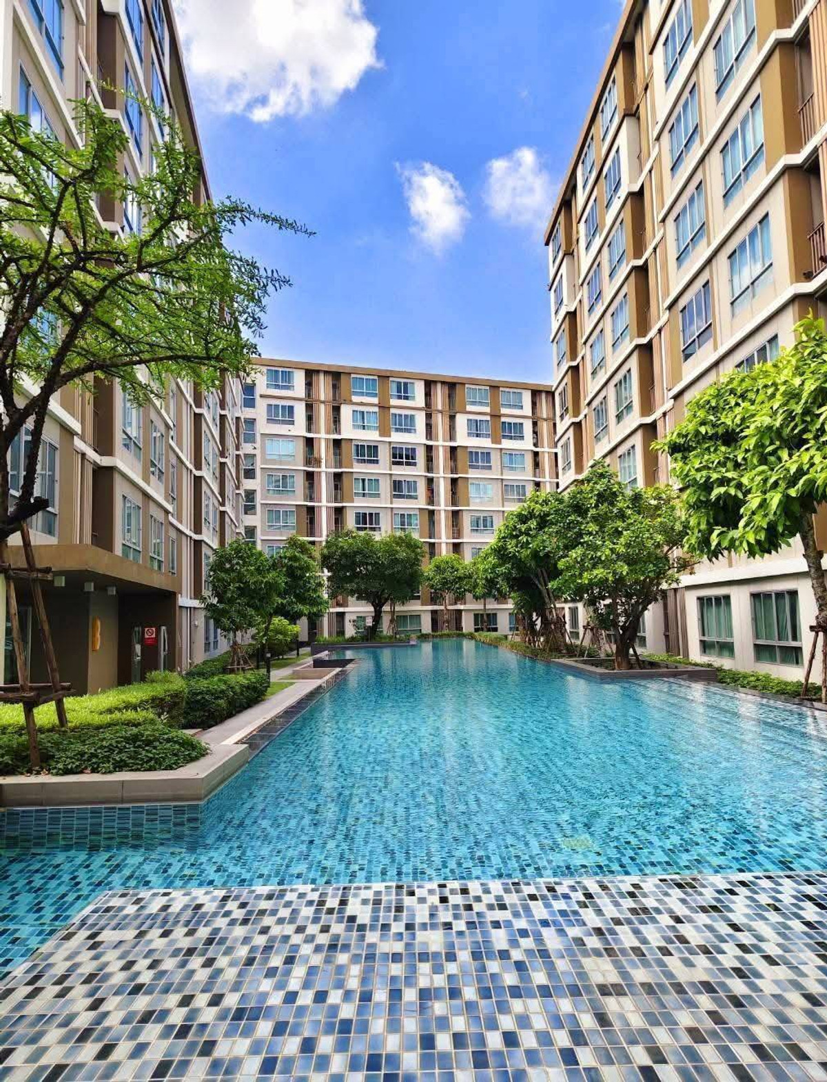 For SaleCondoPathum Thani,Rangsit, Thammasat : 💥For sale D Condo Campus - Rangsit Phase 2, opposite Thammasat University, Rangsit, very special price, corner room, beautiful view.