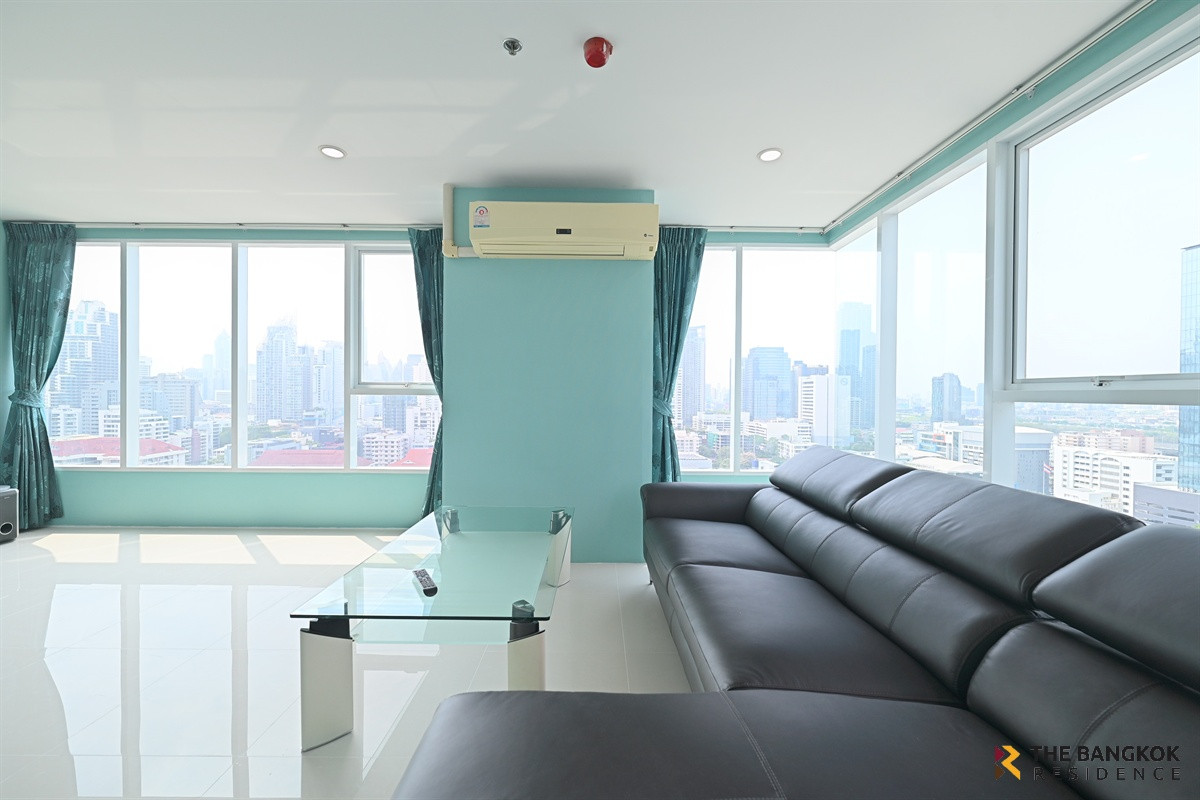 For RentCondoSukhumvit, Asoke, Thonglor :  Sukhumvit Living Town 🌅 Sunset Skyline Residence 🌆 Open View, Near MRT Phetchaburi 