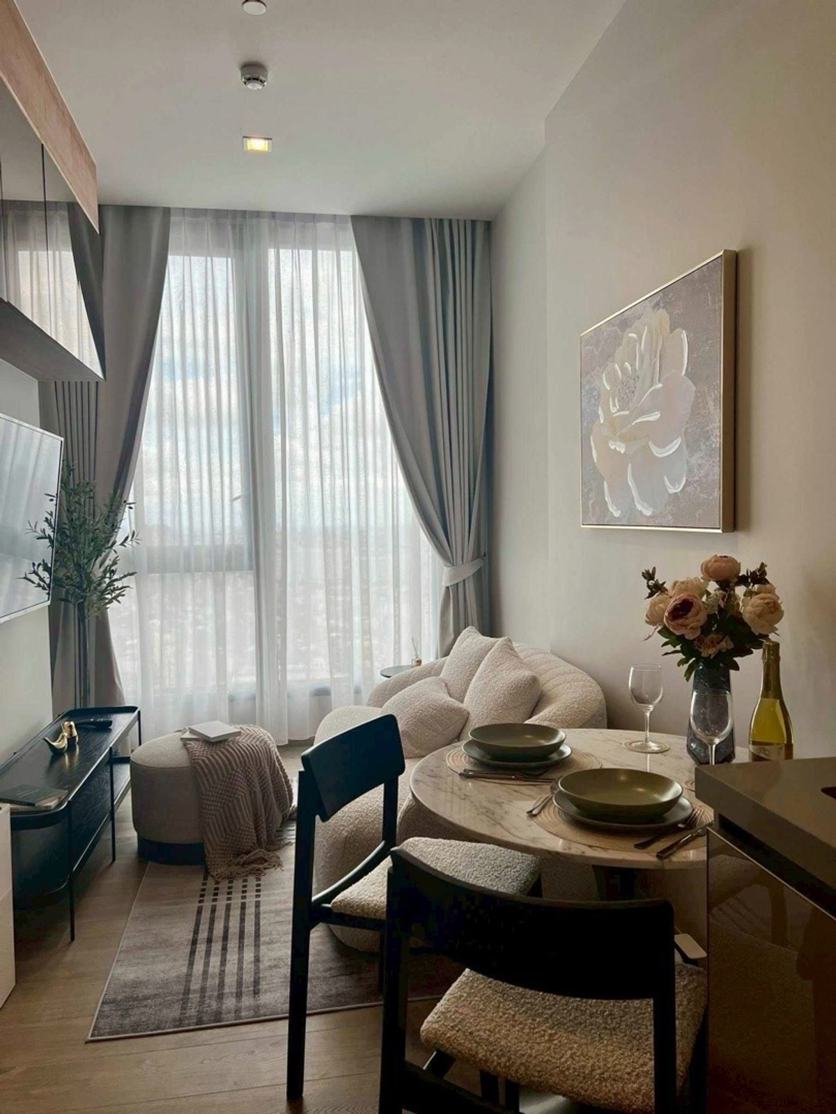 ให้เช่าคอนโดลาดพร้าว เซ็นทรัลลาดพร้าว : For rent ‼️The Crest Park Residences luxury condominiun by sc asset แต่งครบ ห้องพร้อมเข้าอยู่ ✨💯